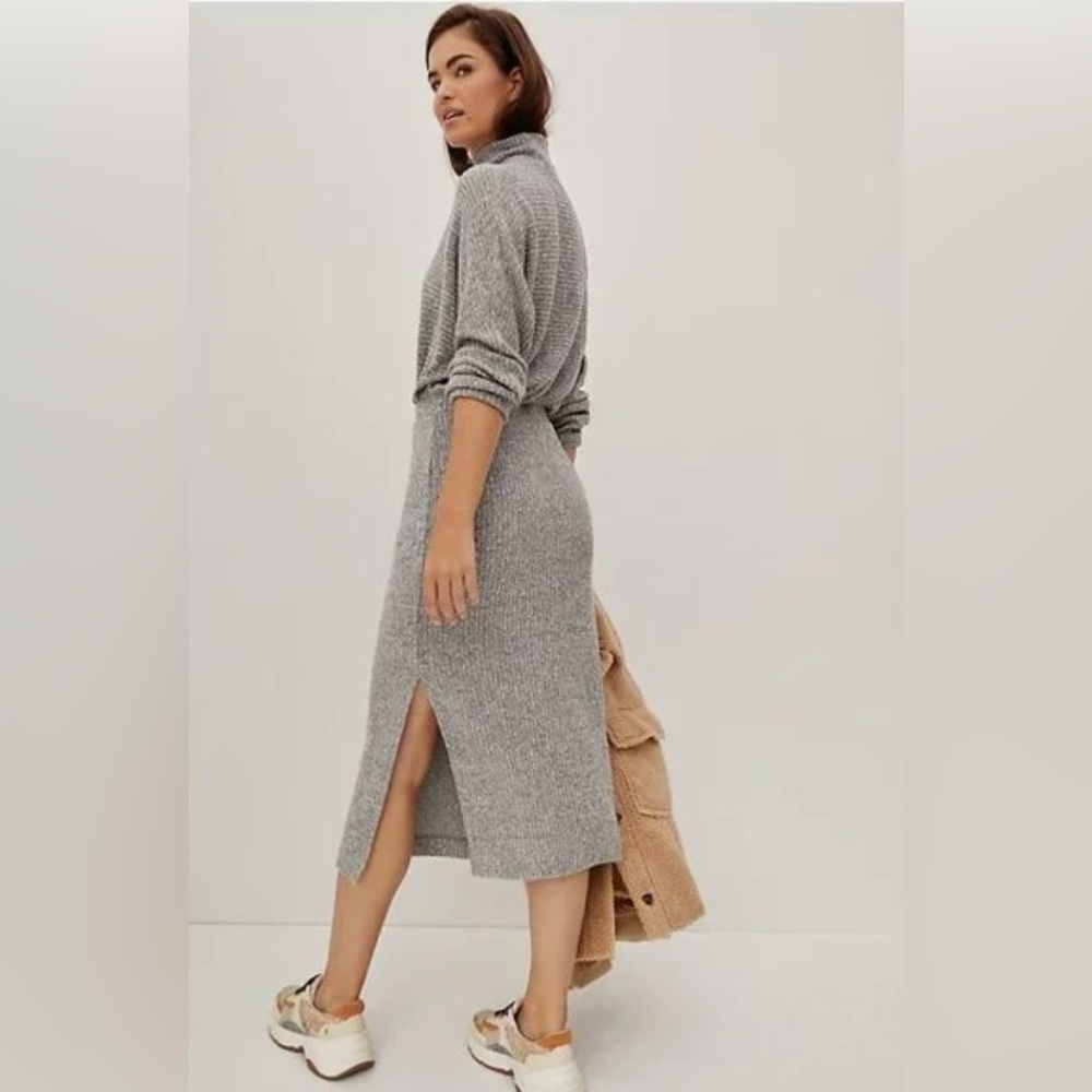 NWT cowl neck Anthropologie knit sweater dress